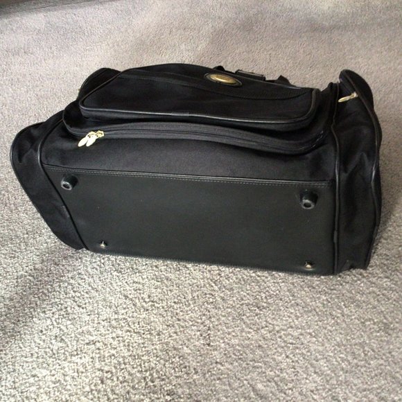 American Tourister - Black Canvas Travel Bag - Picture 3 of 15